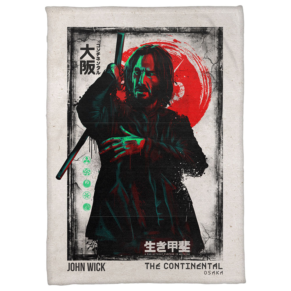 John Wick The Continental Osaka Blanket