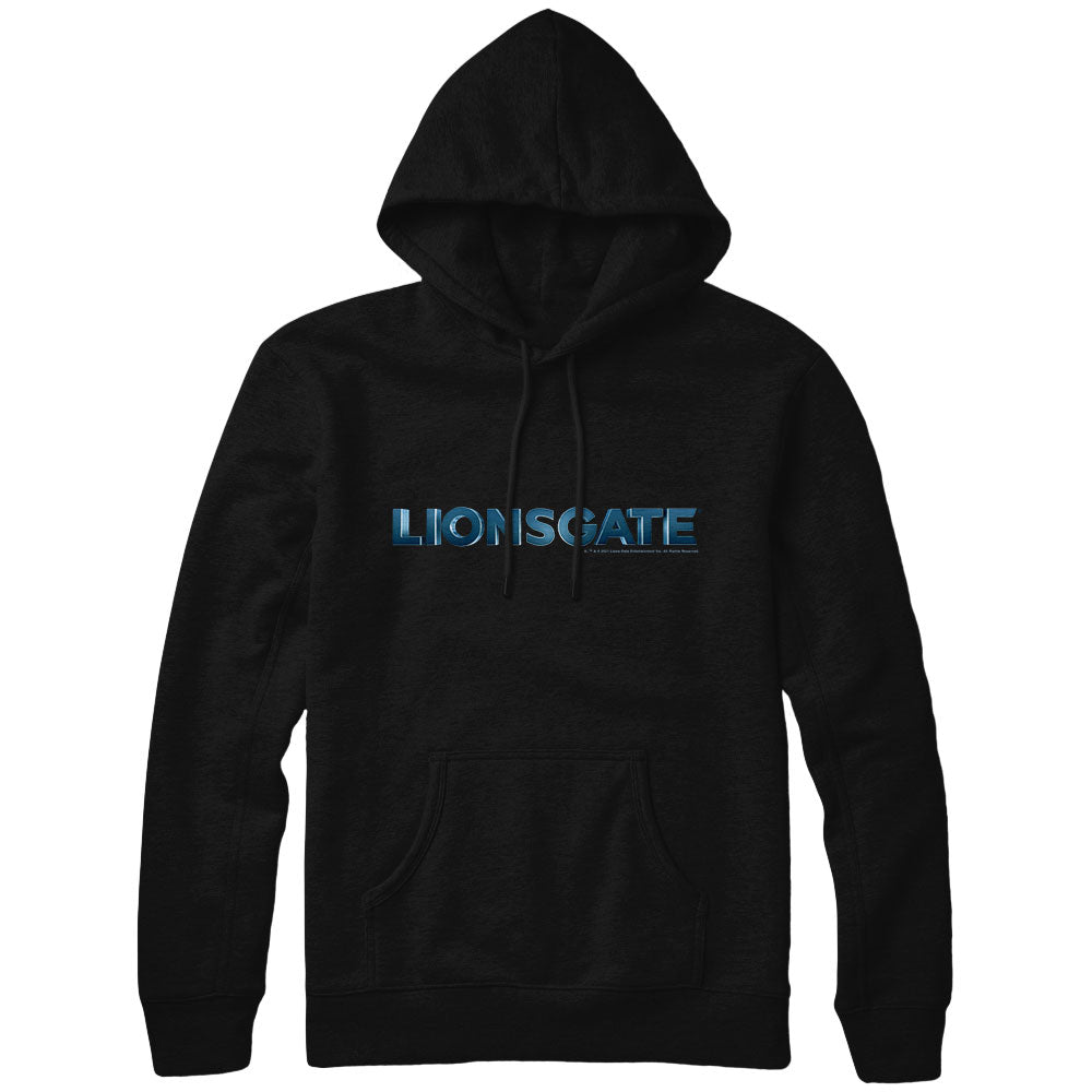 Lionsgate 3D Logo Black Hoodie