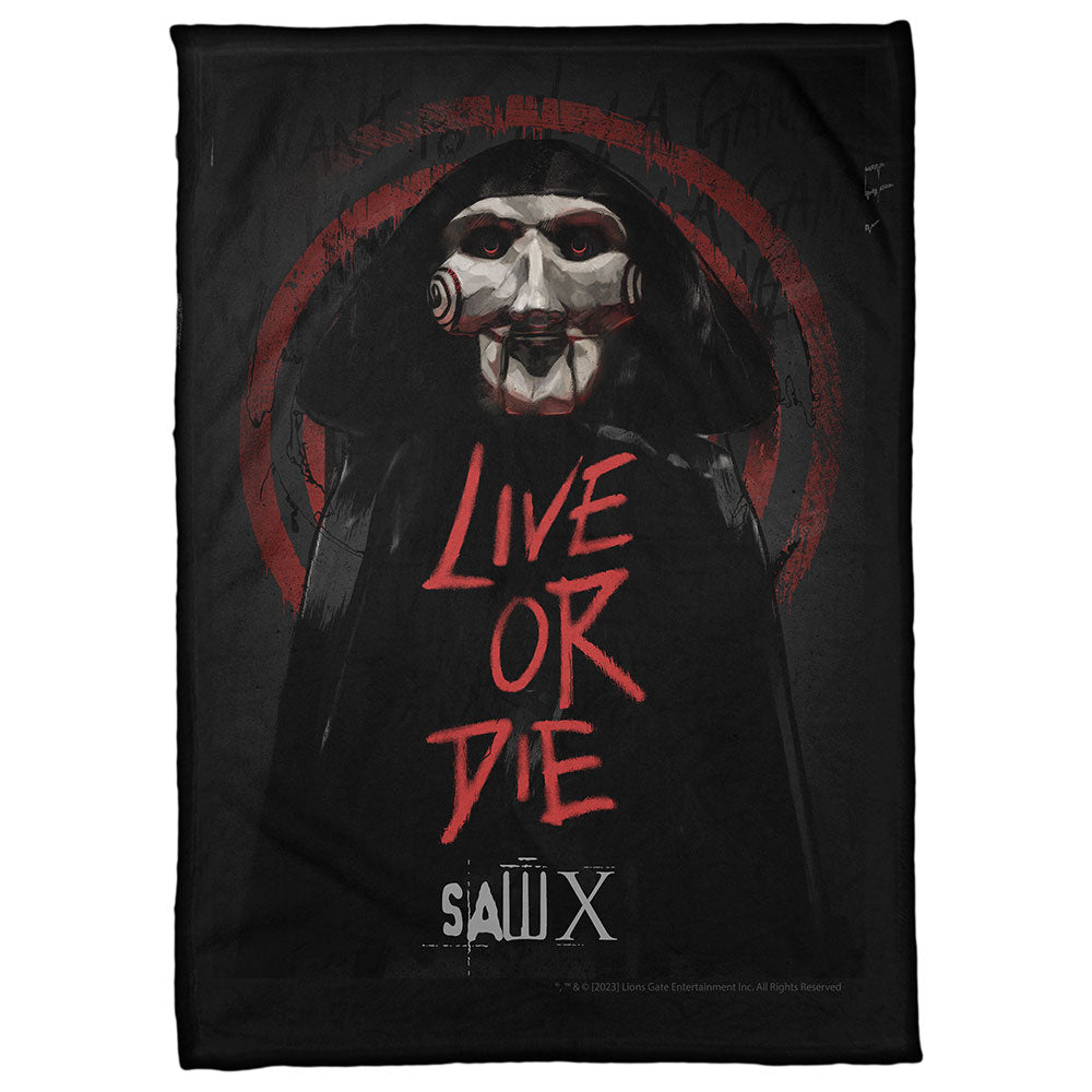 SAW X Live or Die Blanket