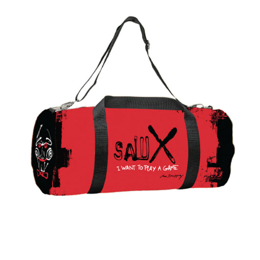 SAW x Mr Dripping: "I Want to Play a Game" Duffle Bag