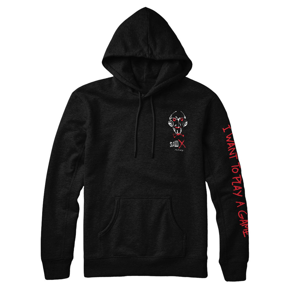 SAW x Mr Dripping: Billy the Puppet Black Hoodie