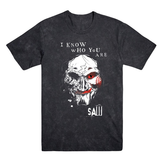 SAW I Know Who You Are Distressed Tee