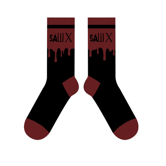 SAW X Black Socks
