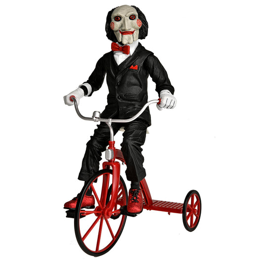 SAW 12 Inch Billy the Puppet on Tricycle with Sound