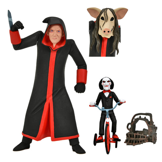 SAW Toony Terrors Jigsaw Killer with Billy and Tricycle Box Set